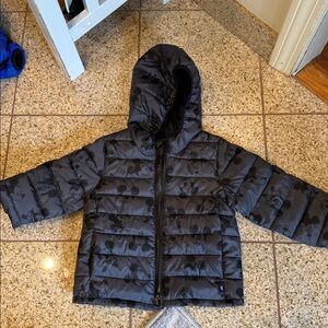 GAP Disney Black Puffer Jacket for Kids